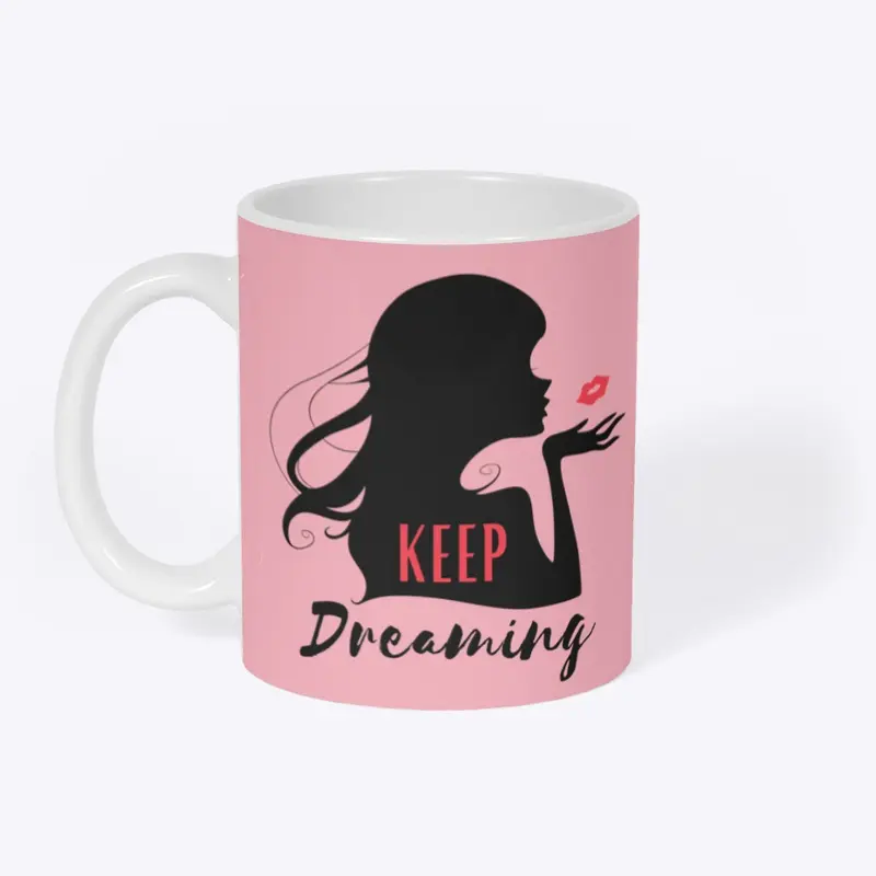 Keep Dreaming Boy ceramic coffee mug