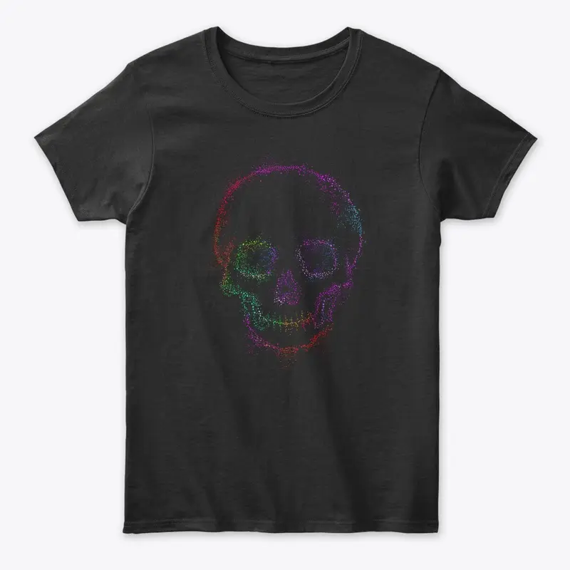 Halloween Rainbow Skull